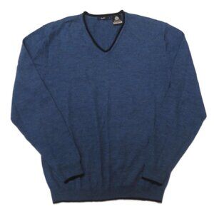 Bossini‎ Mens Merino Wool Blue Sweater Medium